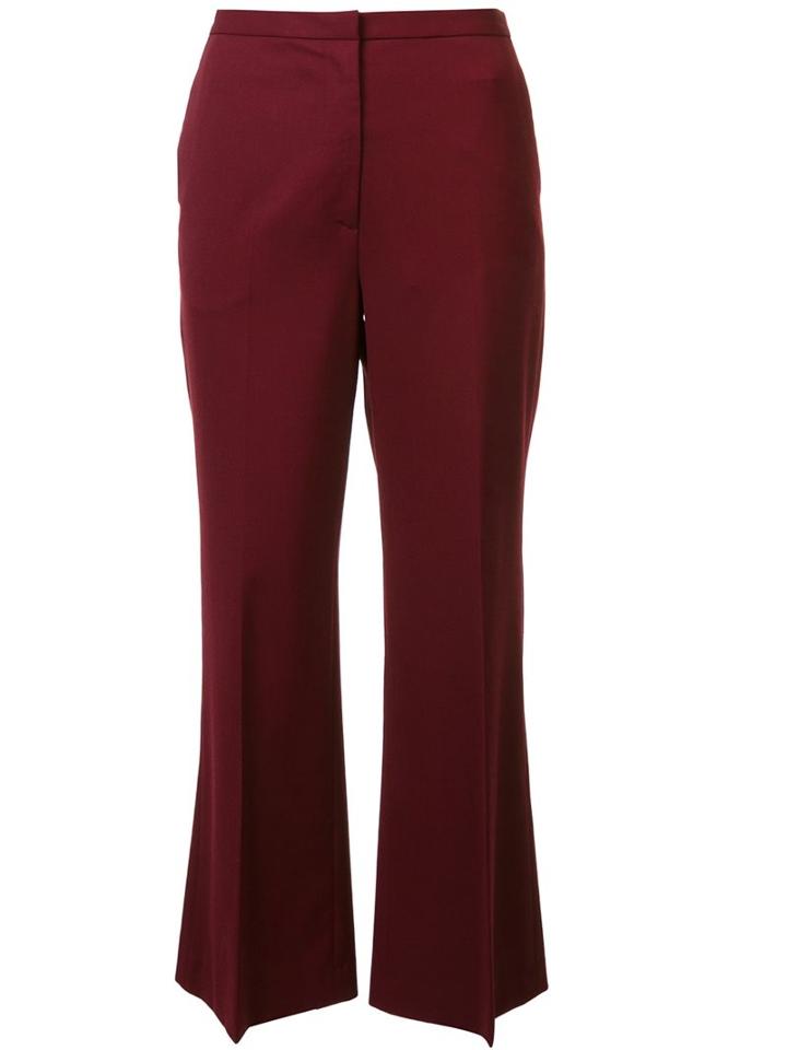 Rosetta Getty Cropped Flared Trousers