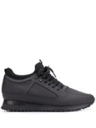 Mallet Footwear Btlr Diver Navy Suede Sneakers - Black