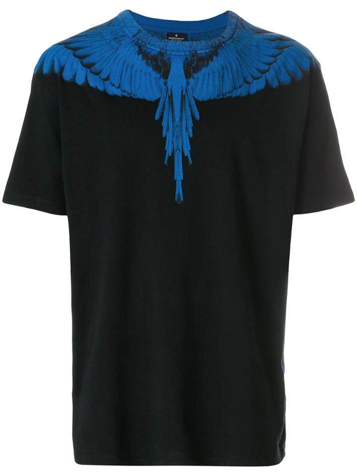 Marcelo Burlon County Of Milan Double Wing T-shirt - Blue