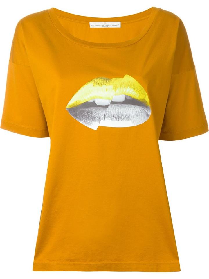 Golden Goose Deluxe Brand Margo T-shirt, Women's, Size: M, Brown, Cotton