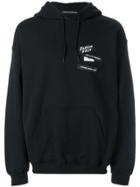 Tigran Avetisyan By Pavel An Applique Patch Detail Hoody - Black