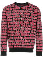 Love Moschino Logo Contrast Sweatshirt - Black