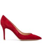 Gianvito Rossi Pointed Toe Pumps - Red