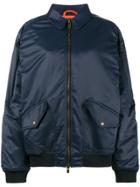 Y / Project Oversized Bomber Jacket - Blue