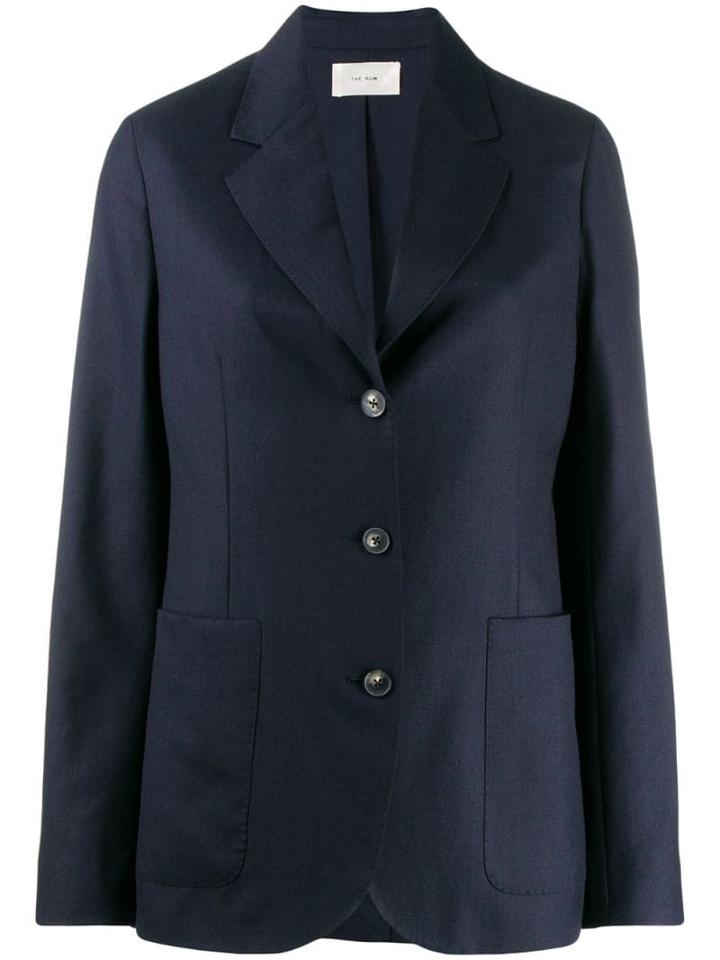 The Row Tailored Blazer Jacket - Blue