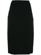 Derek Lam Midi Pencil Skirt - Black