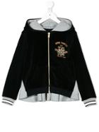 Lapin House Royal Campus Flared Hoodie - Blue