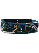 Tsumori Chisato Colour Embroidered Belt - Black