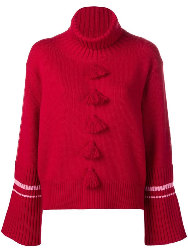 Dorothee Schumacher Tassel Detail Jumper - Red