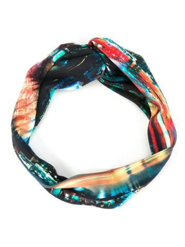 Lygia E Nanny Kids - Printed Headband - Kids - Polyamide - One Size, Blue