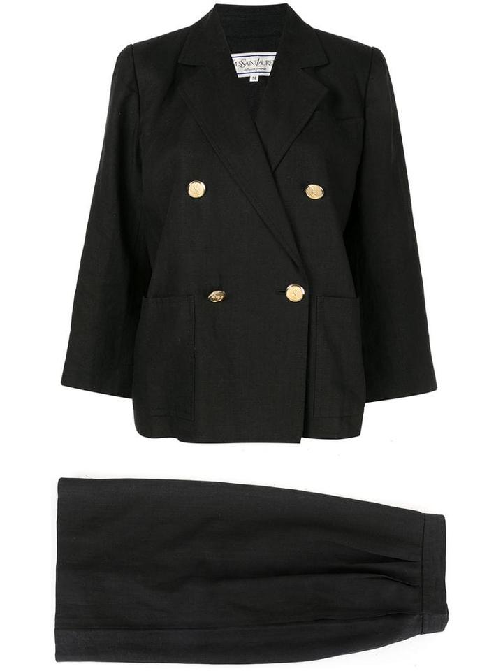 Yves Saint Laurent Pre-owned Two-piece Suit - Black