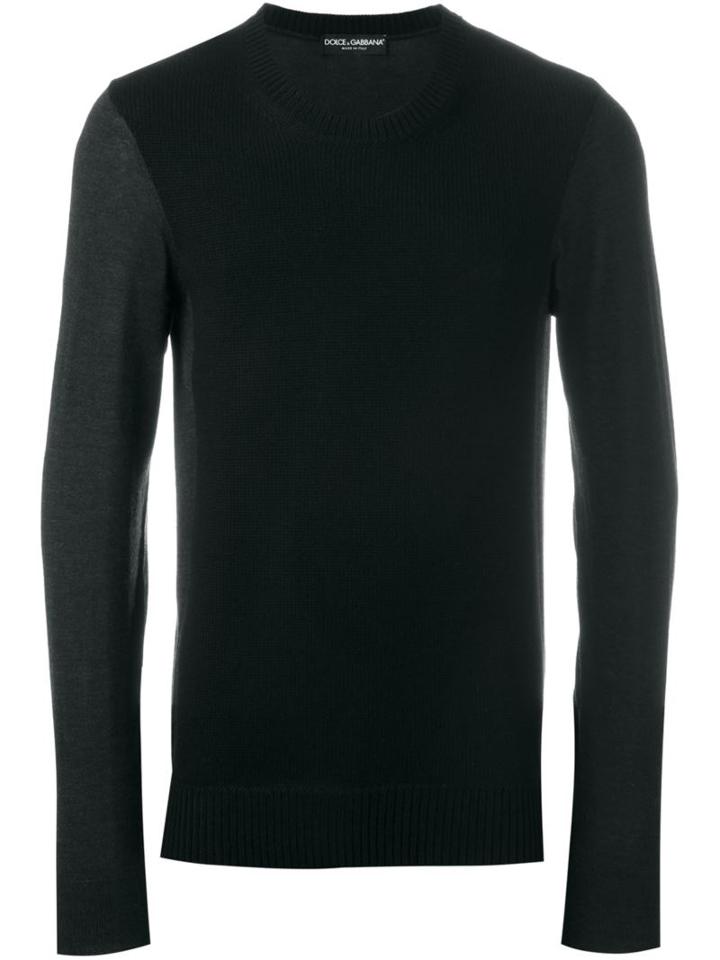 Dolce & Gabbana Contrast Panel Jumper