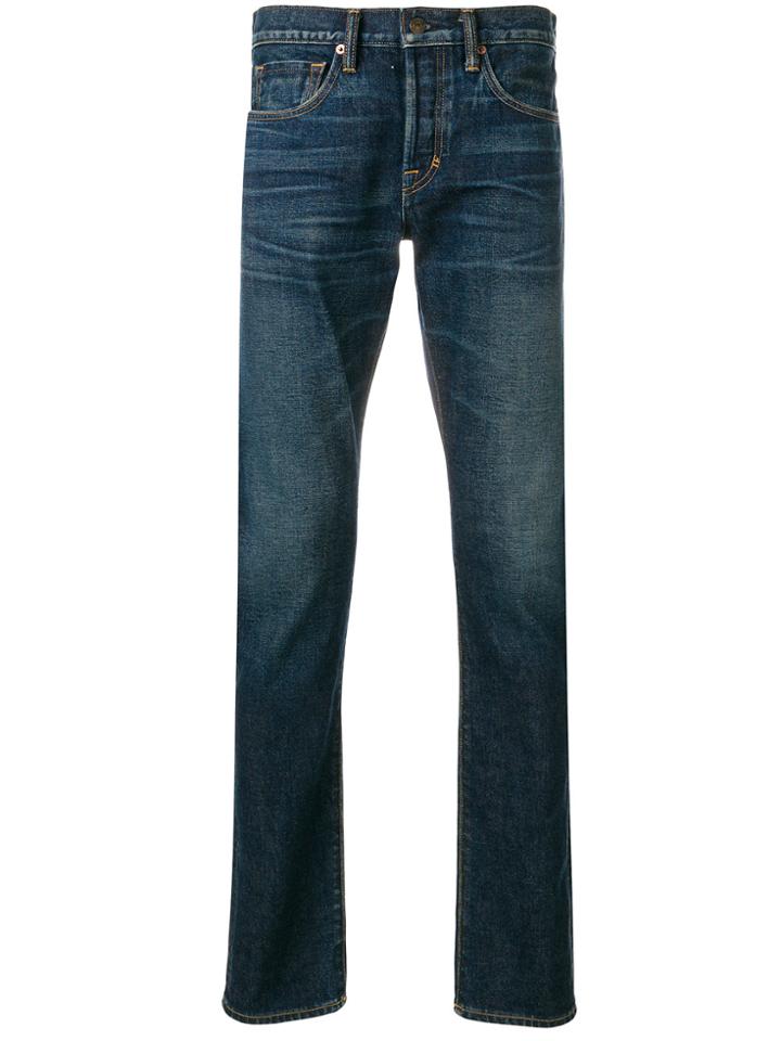 Tom Ford Casual Slim Fit Jeans - Blue