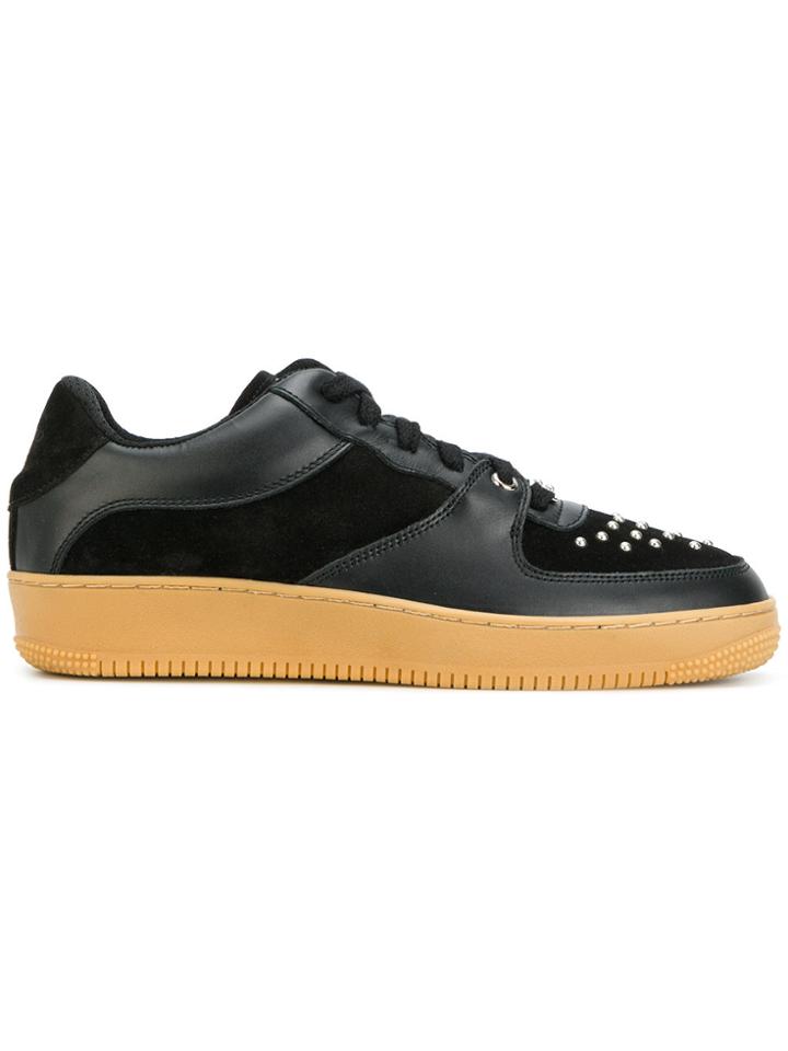 Red Valentino Studded Low-top Trainers - Black