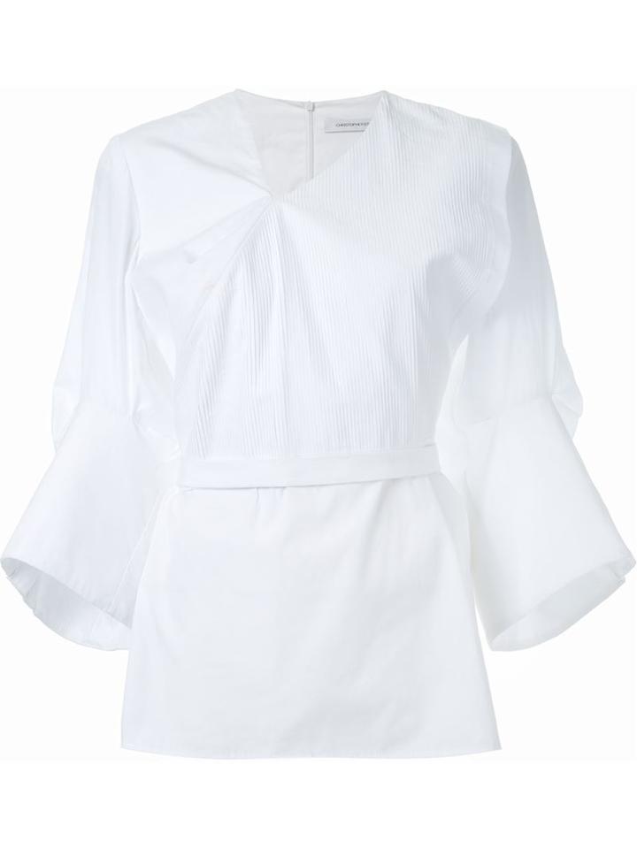 Christopher Esber Tilted Cuff Wrap Shirt