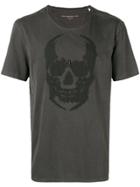 John Varvatos Skull Print T-shirt - Grey