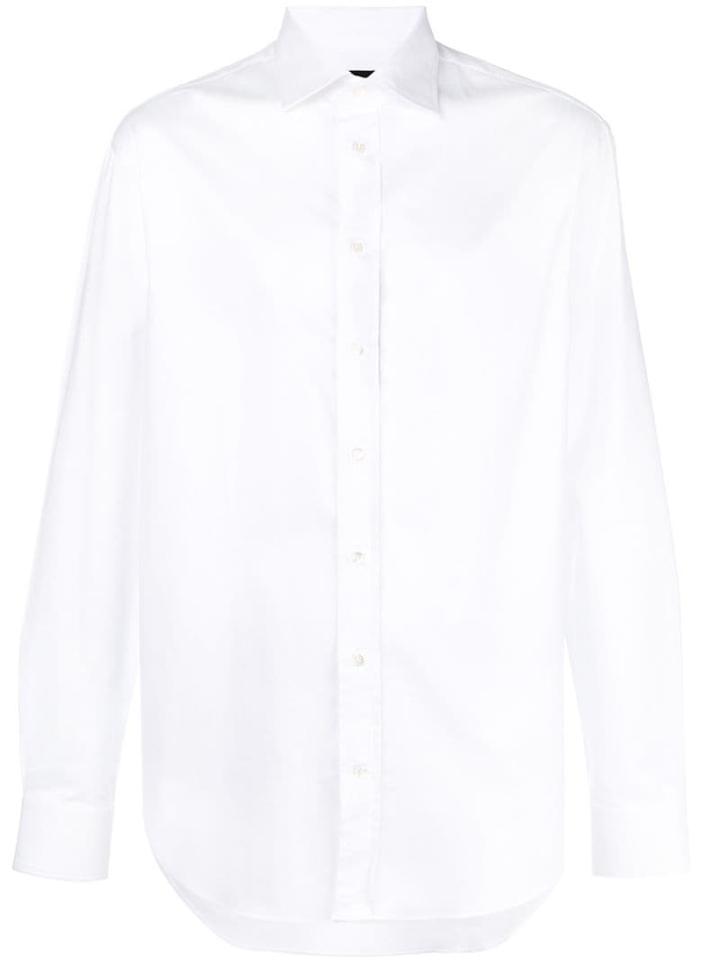 Emporio Armani Classic Button Shirt - White