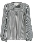 The Great Billow V-neck Blouse - Black