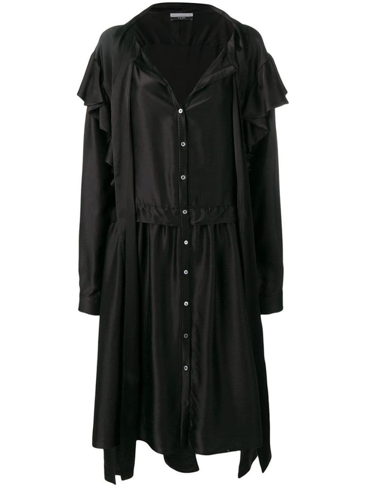 Faith Connexion X Nvds Oversized Shirt Dress - Black