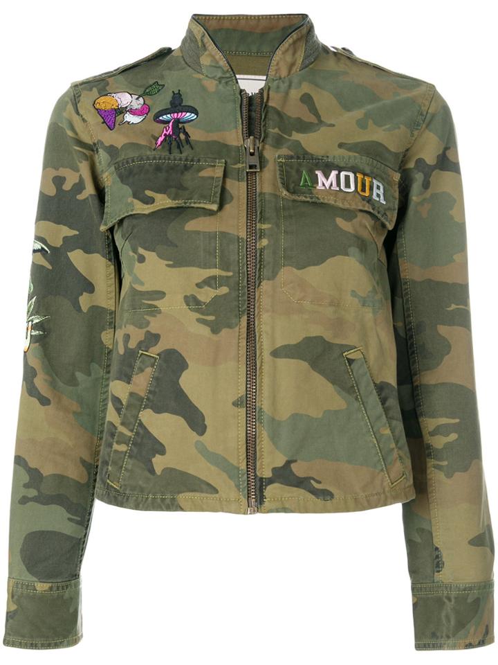 Zadig & Voltaire Kavys Brodé Jacket - Green