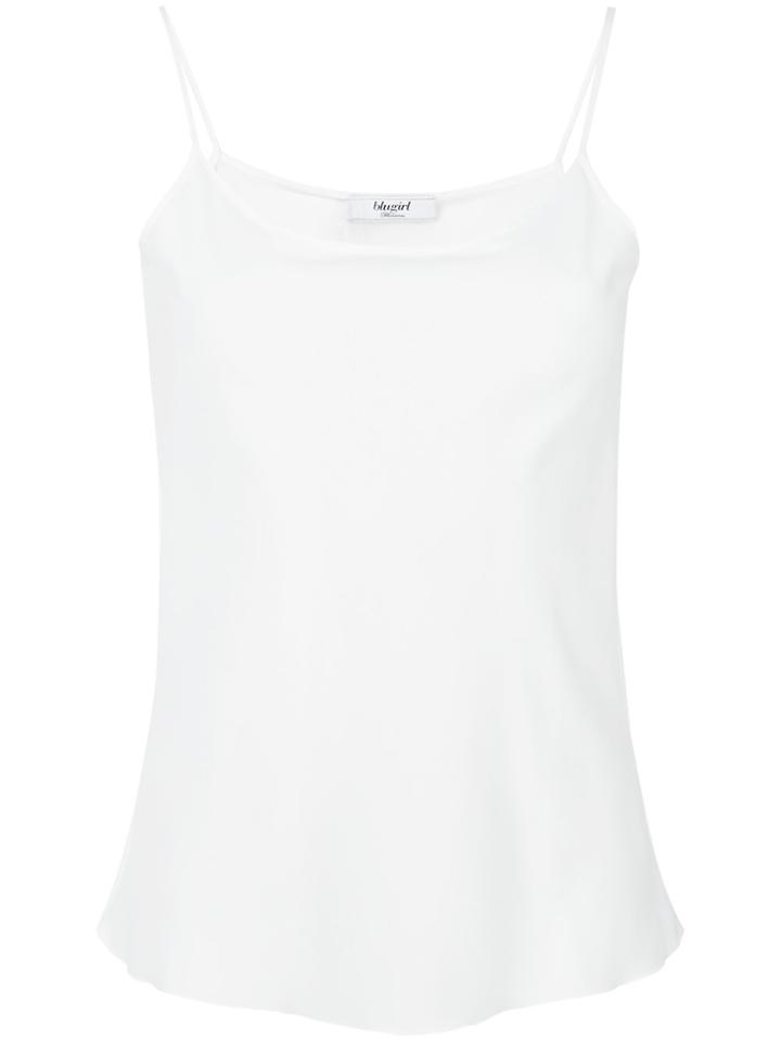Blugirl Scoop Neck Vest - White