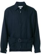 Comme Des Garçons Pre-owned Shirt Buckle Strap Jacket - Blue