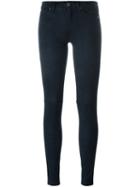 7 For All Mankind Skinny Trousers, Women's, Size: 31, Blue, Polyester/spandex/elastane