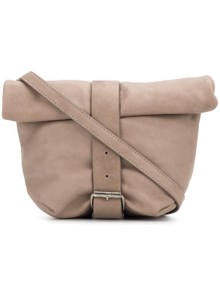 Ann Demeulemeester Roll Up Shoulder Bag - Nude & Neutrals