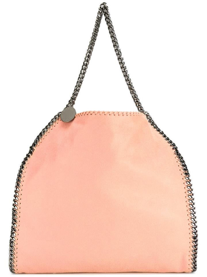 Stella Mccartney Falabella Tote, Women's, Pink/purple, Artificial Leather/metal