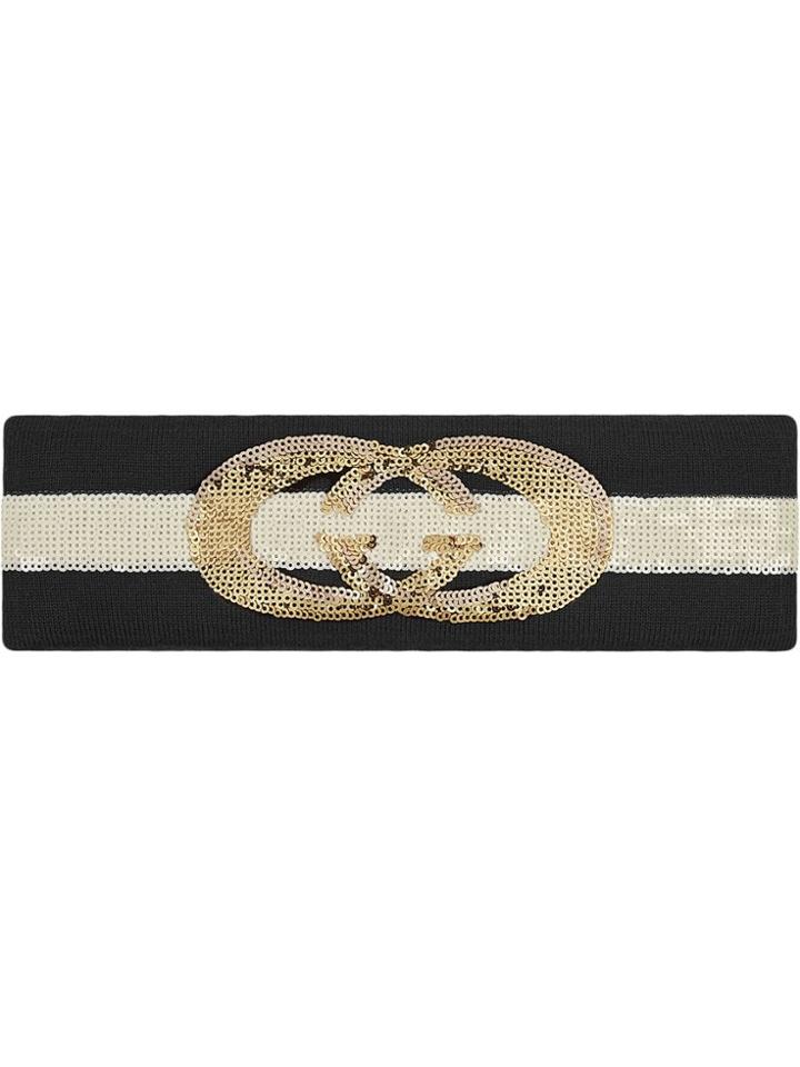 Gucci Gg Headband - Black