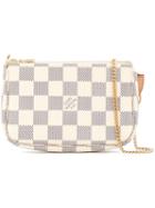 Louis Vuitton Pre-owned Damier Azur Mini Pochette Bag - White