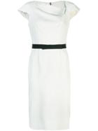 Narciso Rodriguez Belted Midi Dress - Grey