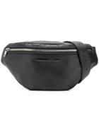 Mcq Alexander Mcqueen Embossed Logo Belt Bag - Black