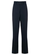 Maison Margiela High-waist Tailored Trousers - Blue
