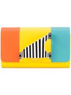 Perrin Paris Eiffel Clutch - Yellow & Orange