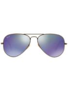 Ray-ban - Aviator Sunglasses - Unisex - Metal - One Size, Grey, Metal