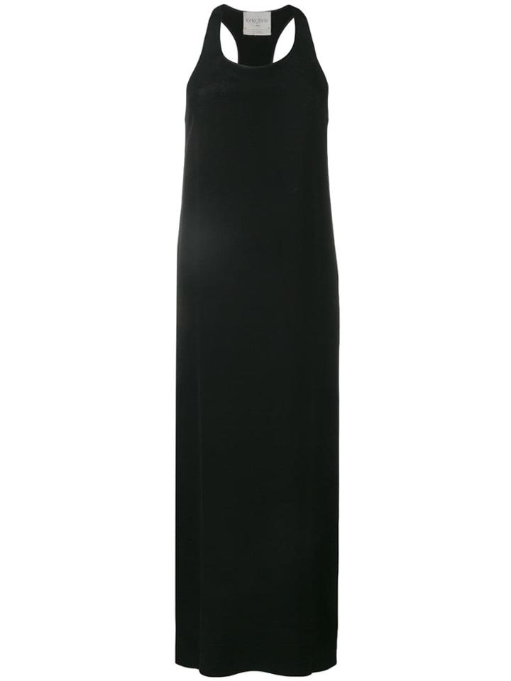 Forte Forte Long Tank Dress - Black