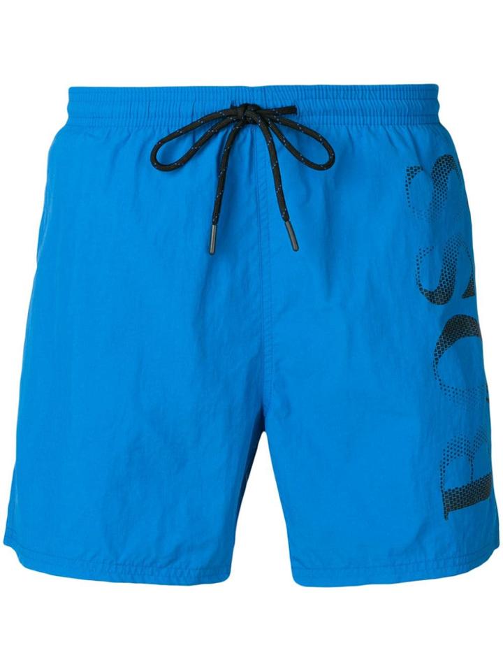Boss Hugo Boss Logo Swimming Shorts - Blue