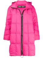 Ienki Ienki Pyramide Trapeze Puffer Coat - Pink