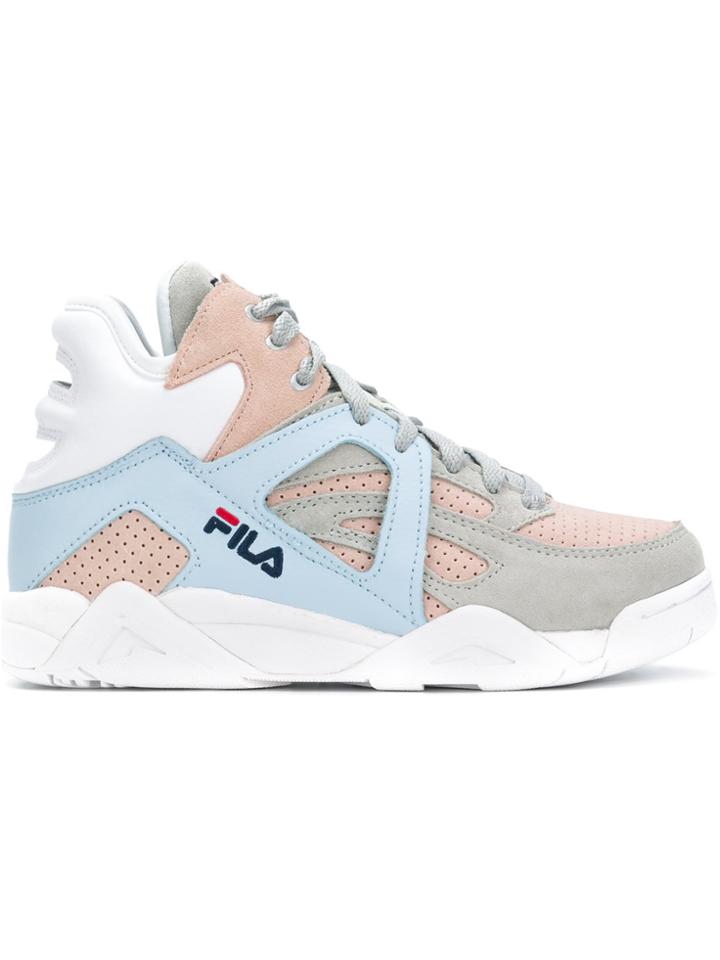Fila Logo Lace-up Sneakers - Multicolour