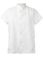 Comme Des Garçons Noir Kei Ninomiya Pleat Detail Shirt - White