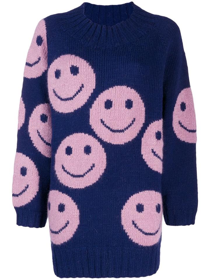 Marc Jacobs Smiley Jumper - Blue