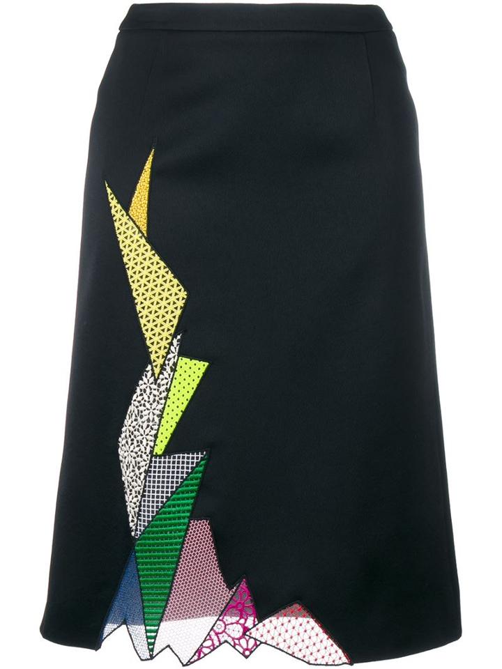 Christopher Kane Smash Embroidered Skirt