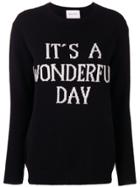 Alberta Ferretti It's A Wonderful Day Jumper - Black