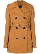 Proenza Schouler Double Breasted Long Coat - Brown