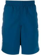Adidas Three-stripe Track Shorts - Blue