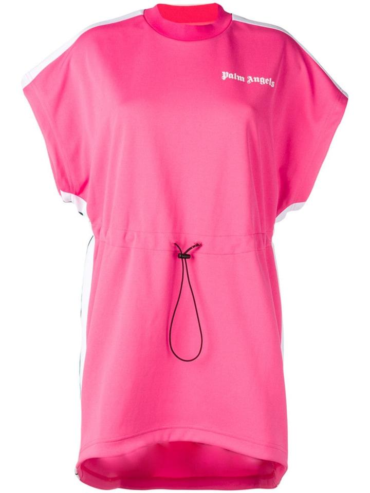 Palm Angels Printed Jersey Dress - Pink