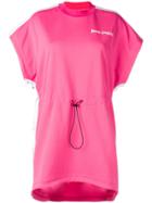 Palm Angels Printed Jersey Dress - Pink