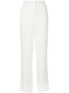 Theory Flared Tailored Trousers - White