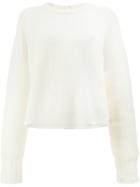 Le Kasha Crew Neck Pullover - White